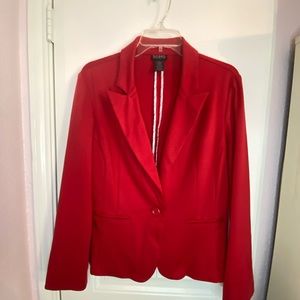 Soho Apparel red blazer. Size large
